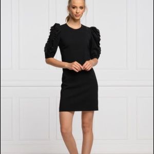 Veronica M Gathered Sleeve Mini Dress